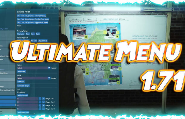 Ultimate Menu v2.7.1 for Legacy Fan Made by #L7NEG Unlock GTA+ Free, Casino Heists, Cayo Perico