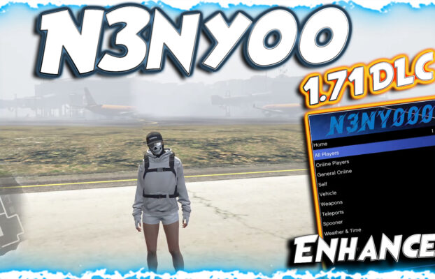 N3NYOO Menu for Enhanced GTA 1.71 DLC Updated works for Enhanced Version of GTA V